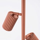 Sollux SL.2024 - Podna lampa KARBON 3xGU10/10W/230V narandžasta | Eponuda.com