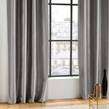 Douceur d intérieur Temno siva satenasta zavesa 140x240 cm Shana – | Shoptok.si