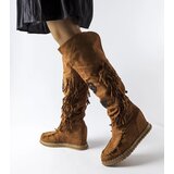 Gemre Caramel wedge boots Cascia | shoptok.hr