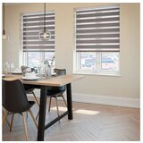  Rolo zavjesa zebra 150x180 SVIJETLO SIVA | Eponuda.ba