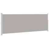  Uvlačiva bočna tenda 160 x 500 cm siva | shoptok.hr