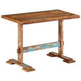 vidaXL Jedilna miza 110x55x78 cm trden predelan les Cene