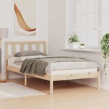  Krevetna konstrukcija Smeđa 80 x 200 cm Čvrsto borovo drvo | shoptok.hr