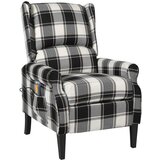 Maison Chic masažni naslanjač - Relax naslanjač večbarvno blago, (22061151) | Shoptok.si