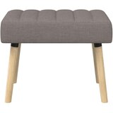  Klupa s utorima Sivosmeđa 60 x 40 x 45 cm Tkanina | Eponuda.com