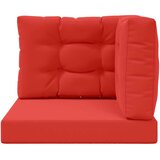  Zunanja blazina za kavč 3 pcs Rdeča Poliester, (5000202501) | Shoptok.si