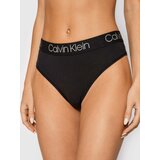 Calvin Klein Ženski donji veš Underwear HIGH WAIST THONG crni Cene'.'