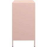 vidaXL Komoda ružičasta 68x39x73,5 cm hladno valjani čelik | shoptok.hr