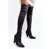 Boto Suede High Heel Boots Lu Boo Grey | shoptok.hr