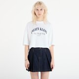 Calvin Klein Majice Jeans Ss Cropped Boxy Heri Tee White XS Cene