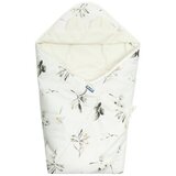 Sensillo Baršunasti kolević swaddle deka xl maslina kremasti | shoptok.hr