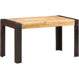  Jedilna miza 140x70x76 cm trden robusten mangov les, (20817919) Cene