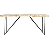 Furnova Jedillna miza 180x90x76 cm trden mangov les, (21946701) | Shoptok.si