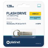 Metalni vodootporni USB flash disk 128 GB, hromirani | Eponuda.com