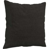  Sedežna garnitura 3-delna z vzglavniki črno blago, (20910633) | Shoptok.si