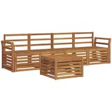  Setovi sofa Prirodna Čvrsto drvo akacije | shoptok.hr