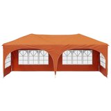  Zložljivi šotor za zabave 575 x 288 x 245 cm Oranžna, (5000248741) | Shoptok.si