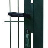 vidaXL 2D ograjna vrata (enojna) zelena 106x210 cm | Shoptok.si