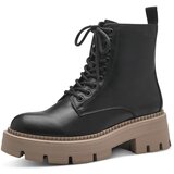 Tamaris Gležnjače na vezanje crna | shoptok.hr