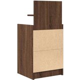 vidaXL Noćni ormarići s 2 ladice 2 kom smeđi hrast 38x34x80 cm | shoptok.hr