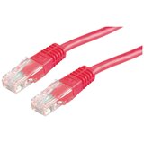 Value 21.99.1571 RJ45 omrežni kabel\, Patch kabel CAT 6 U/UTP 7.00 m rdeča 1 kos, (20420241) | Shoptok.si