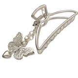 IZMAEL Štipec za kosu Butterfly - Srebrna / Tip2 | shoptok.hr