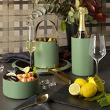 Evviva Posoda za led/pokrov Wine Xmas + prijemalka / zelena / inox, (5000198794) | Shoptok.si