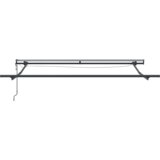 vidaXL avtomatska retraktibilna tenda z LED rdeča 300x250 cm, tenda zamenjalna tkanina za okvir 3x2,5 m rdeča | Shoptok.si