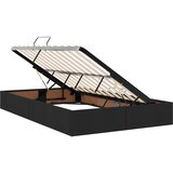  s madracem i skladištem Crna 120 x 200 cm tkanina | shoptok.hr