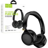 hoco. Hoco Slušalice bežične W66, Bluetooth / AUX, Crne | Eponuda.ba
