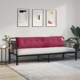  Jastuk za leđa Vinska crvena 200 x 50 cm Kordura tekstil | shoptok.hr