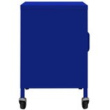 vidaXL Omara za shranjevanje mornarsko modra 60x35x49 cm jeklo | Shoptok.si