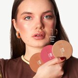 3INA The No-Rules Powder višenamjenska šminka za oči, usne i lice nijansa 658 - Warm honey beige, matte bronzer 8 g | shoptok.hr