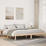  Dugi okvir kreveta bez madraca 180 x 220 cm od borovine | shoptok.hr