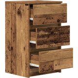  Noćni ormarići s 3 ladice 2 kom staro drvo 39x35x65 cm | Eponuda.com