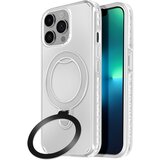 AVIZAR Trdo ohišje MagSafe za iPhone 13 Pro Max z zložljivim stojalom, Bela, (5000015695) | Shoptok.si