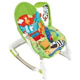 Fitch Baby ležaljka sa muzikom i vibracijom fb8969 zelena | ePonuda.com