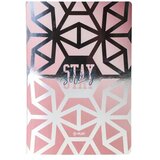 Play premium, sveska metalik, A4, karo, 40 lista, Geometric Stay strong Cene