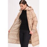 Dewberry Z6736 LADIES COAT-LIGHT BEIGE Cijene