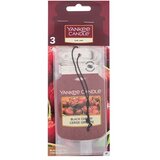 Yankee Candle Black Cherry Car Jar viseč osvežilec za vozilo 3 ks Cene