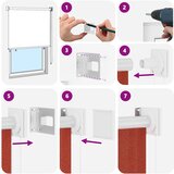  Vanjska roleta 90% blokada UV zraka Terrakota 180 x 230 cm HDPE | shoptok.hr
