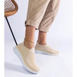 Gemre Beige slip-on sports sneakers Aquilina | shoptok.hr