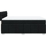  Krevet s oprugama i madracem crni 140x200 cm od tkanine | shoptok.hr