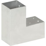 Spojnik za stupove u L-obliku od pocinčanog metala 81 x 81 mm | Eponuda.ba
