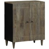 vidaXL Bivak Svetlo siva 60x33,5x75 cm Masivni les Mango Cene