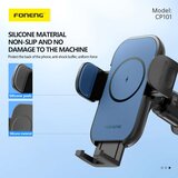 Foneng Auto držač CP101 s induktivnim punjenjem za ventilacijsku rešetku - crni | shoptok.hr