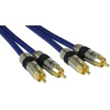  InLine 89750P audio kabel 0,5 m 2 x RCA Plavo | shoptok.hr