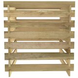 vidaXL Vrtni kompostnik iz letvic 90x90x90 cm impregnirana borovina Cene