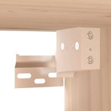  Zidni ormarići 2 kom 80 x 30 x 30 cm od masivne borovine | shoptok.hr
