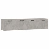  Zidni ormarići 2 kom boja siva betona 60x36,5x35 cm drveni | Eponuda.com